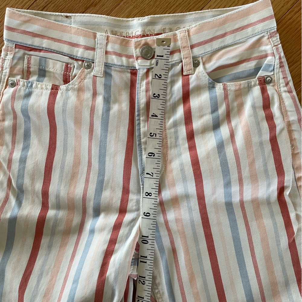 American Eagle Multi colored Jeans- Size 0